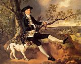 Gainsborough Paintings - John Plampin by Thomas Gainsborough
